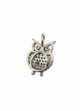 Load image into Gallery viewer, Cubic Owl Pendant Sterling Silver
