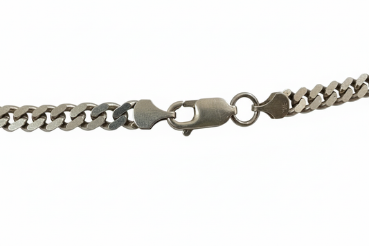 Cuban Link Silver Necklace