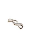 Load image into Gallery viewer, Infinity Cubic Pendant Sterling Silver
