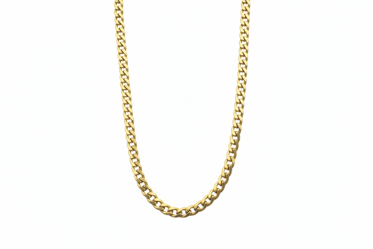 Gold Curb Chain