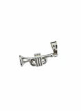 Load image into Gallery viewer, Vintage Trumpet Pendant Sterling Silver
