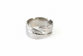 Load image into Gallery viewer, Leave with stem Stainless Steel Ring
