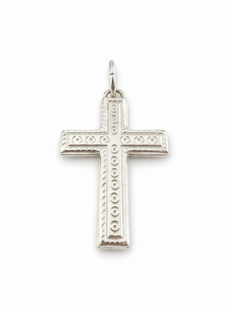 Italy Cross Pendant Sterling Silver