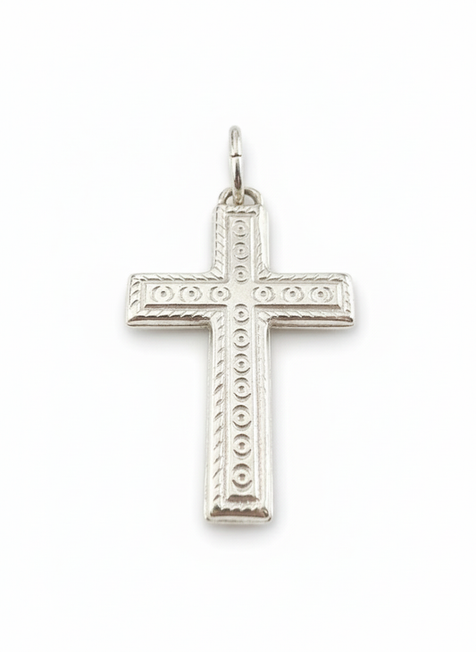 Italy Cross Pendant Sterling Silver