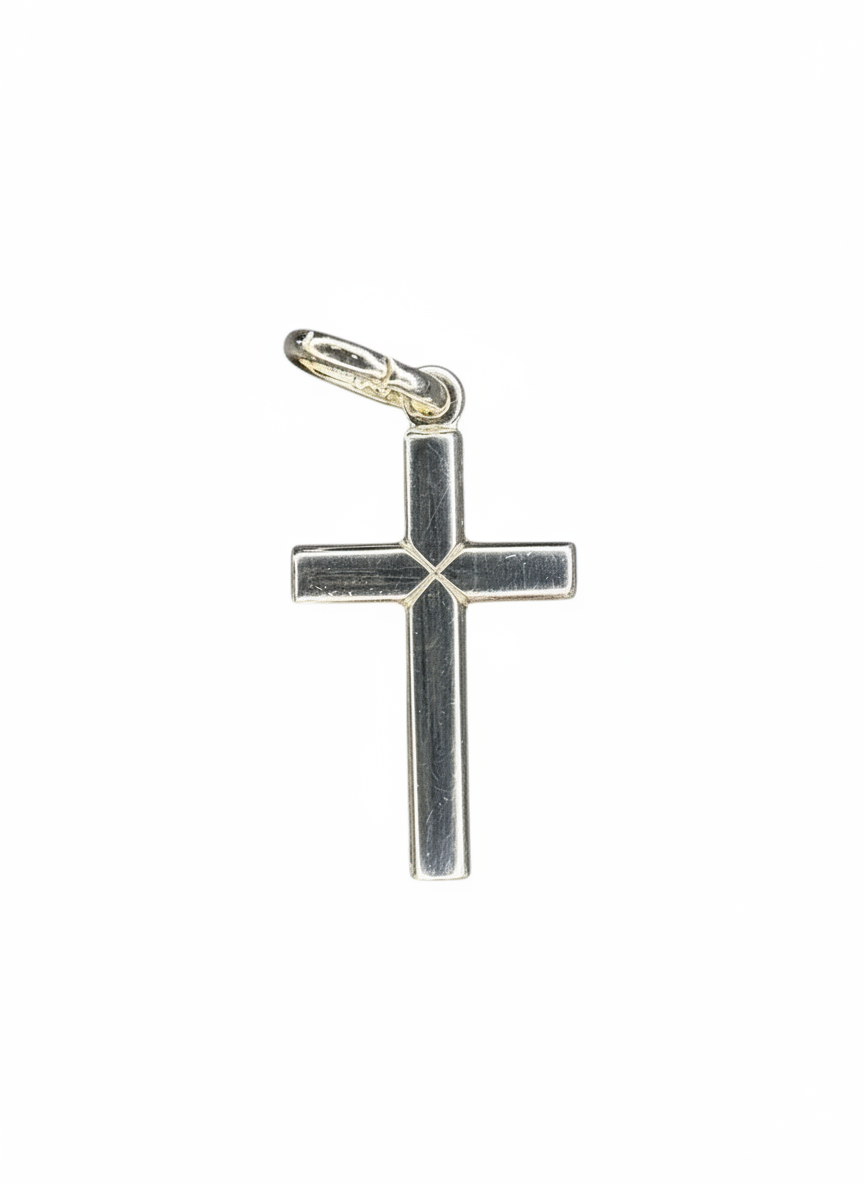 Italy Cross Pendant Sterling Silver
