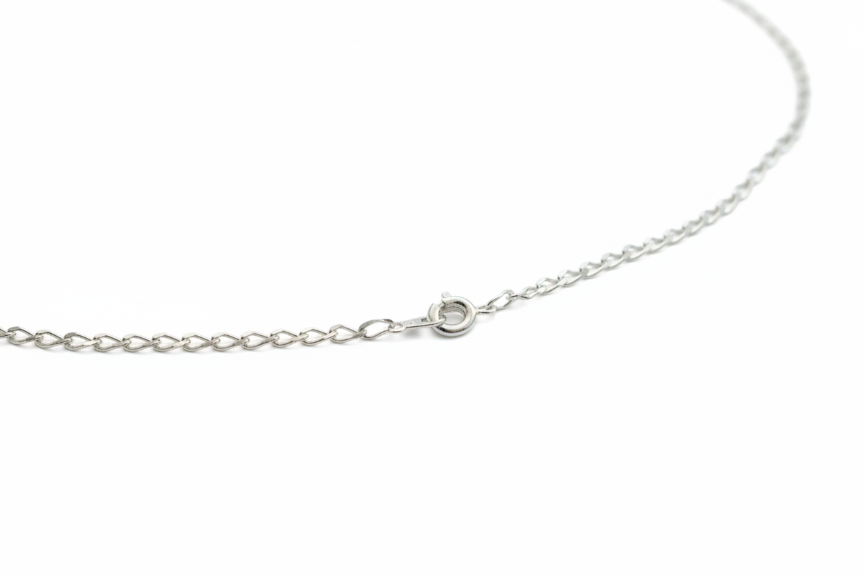 Cuban Link Silver Necklace