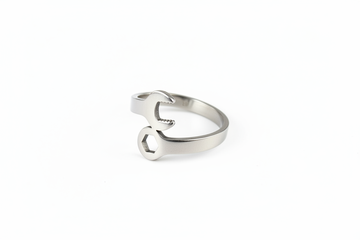 Spanner Stainless Steel Ring