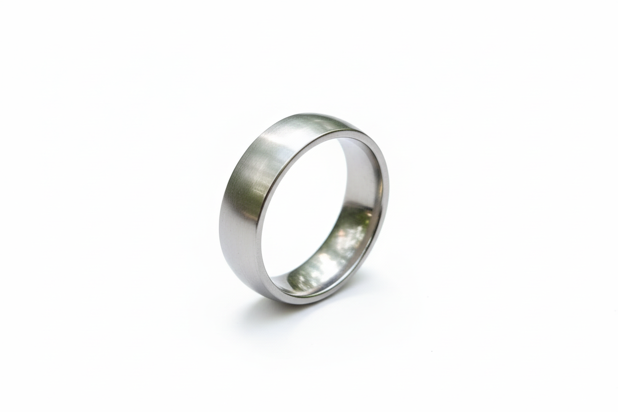 Silver Stainless Steel Ring