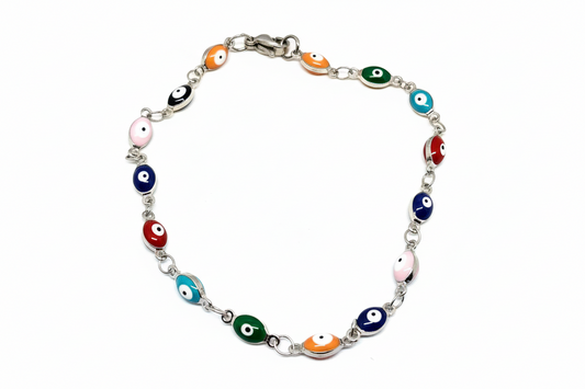 Colorful Evil Eye Bracelet