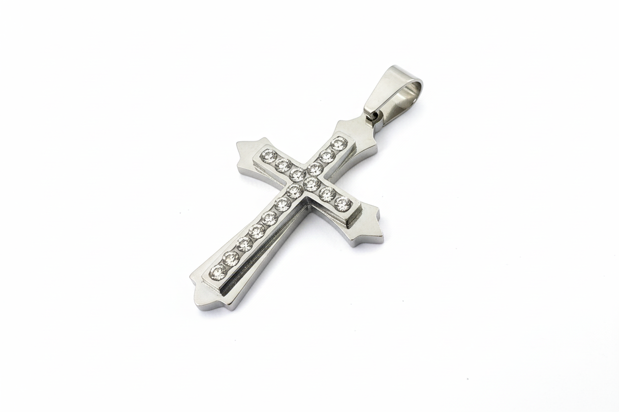 Gothic-Style Flared Cross
