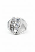 Load image into Gallery viewer, Modern Dome-Style 925 Sterling Silver Statement Ring
